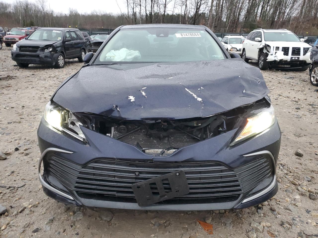 2021 Toyota Camry VIN 4T1C11AK4MU589838 Copart auction photo, front end / minor dent/scratches damage thumbnail 5