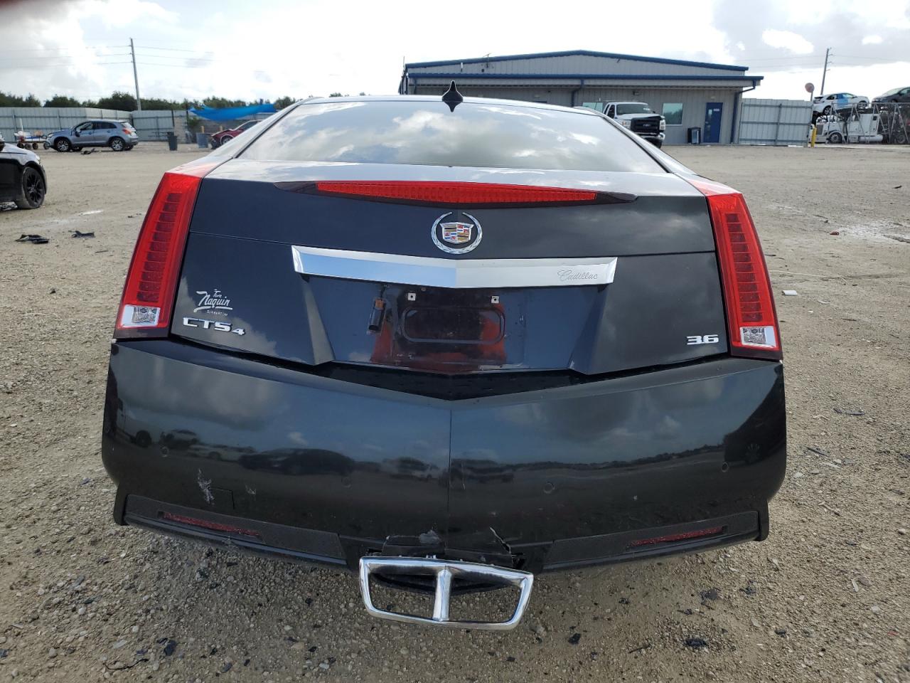 2012 Cadillac CTS VIN 1G6DS1E36C0135818 Copart auction photo, front end damage thumbnail 6