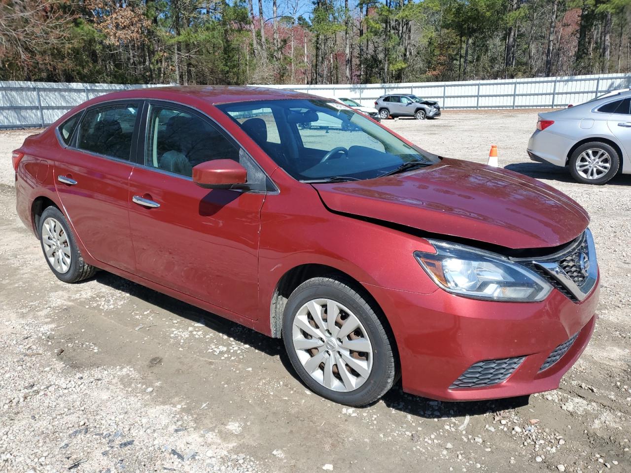2017 Nissan Sentra VIN 3N1AB7AP9HL646013 Copart auction photo, normal wear damage thumbnail 4