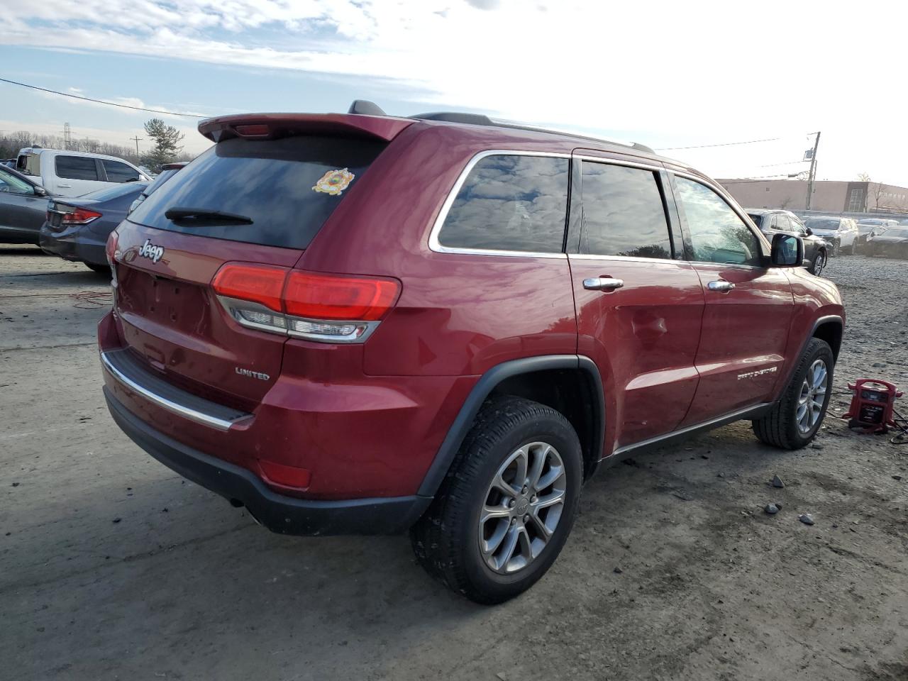 2015 Jeep Grand Cherokee VIN 1C4RJFBG1FC149171 Copart auction photo, water/flood / minor dent/scratches damage thumbnail 3