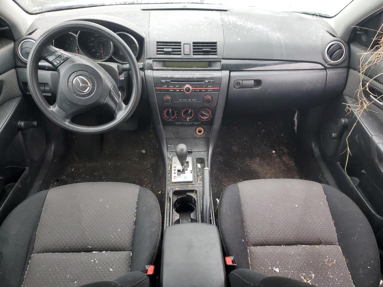 2006 Mazda 3 VIN JM1BK12F361461660 Copart auction photo, undercarriage / all over damage thumbnail 8