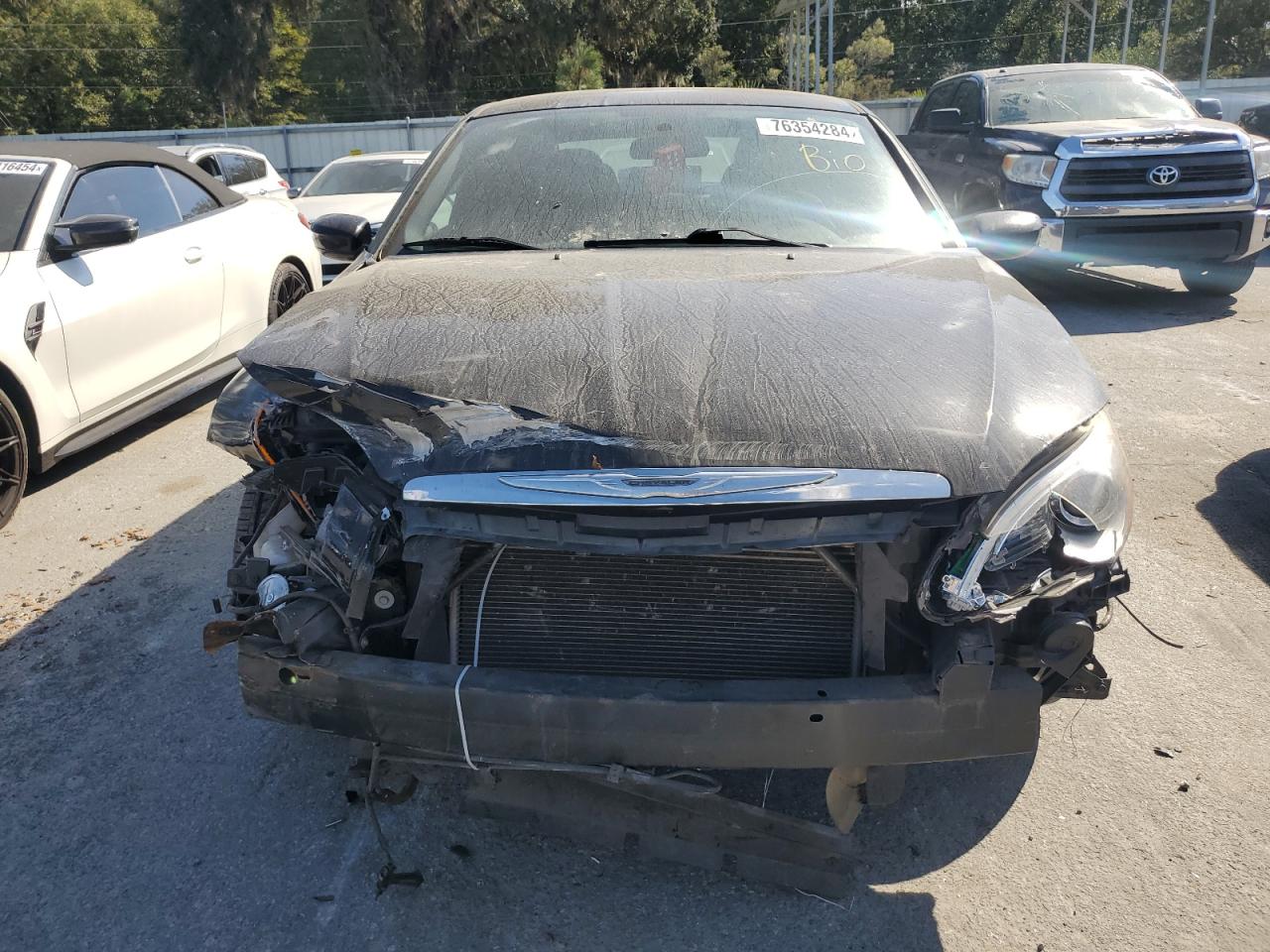 2014 Chrysler 200 VIN 1C3CCBABXEN123156 Copart auction photo, front end damage thumbnail 5