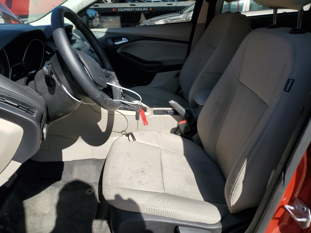 2018 Ford Focus VIN 1FADP3FE3JL269987 Copart auction photo, front end / side damage thumbnail 7