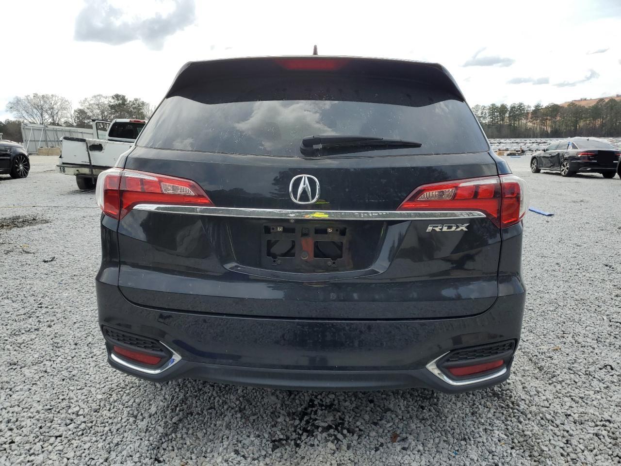 2016 Acura RDX VIN 5J8TB3H58GL003568 Copart auction photo, mechanical / minor dent/scratches damage thumbnail 6