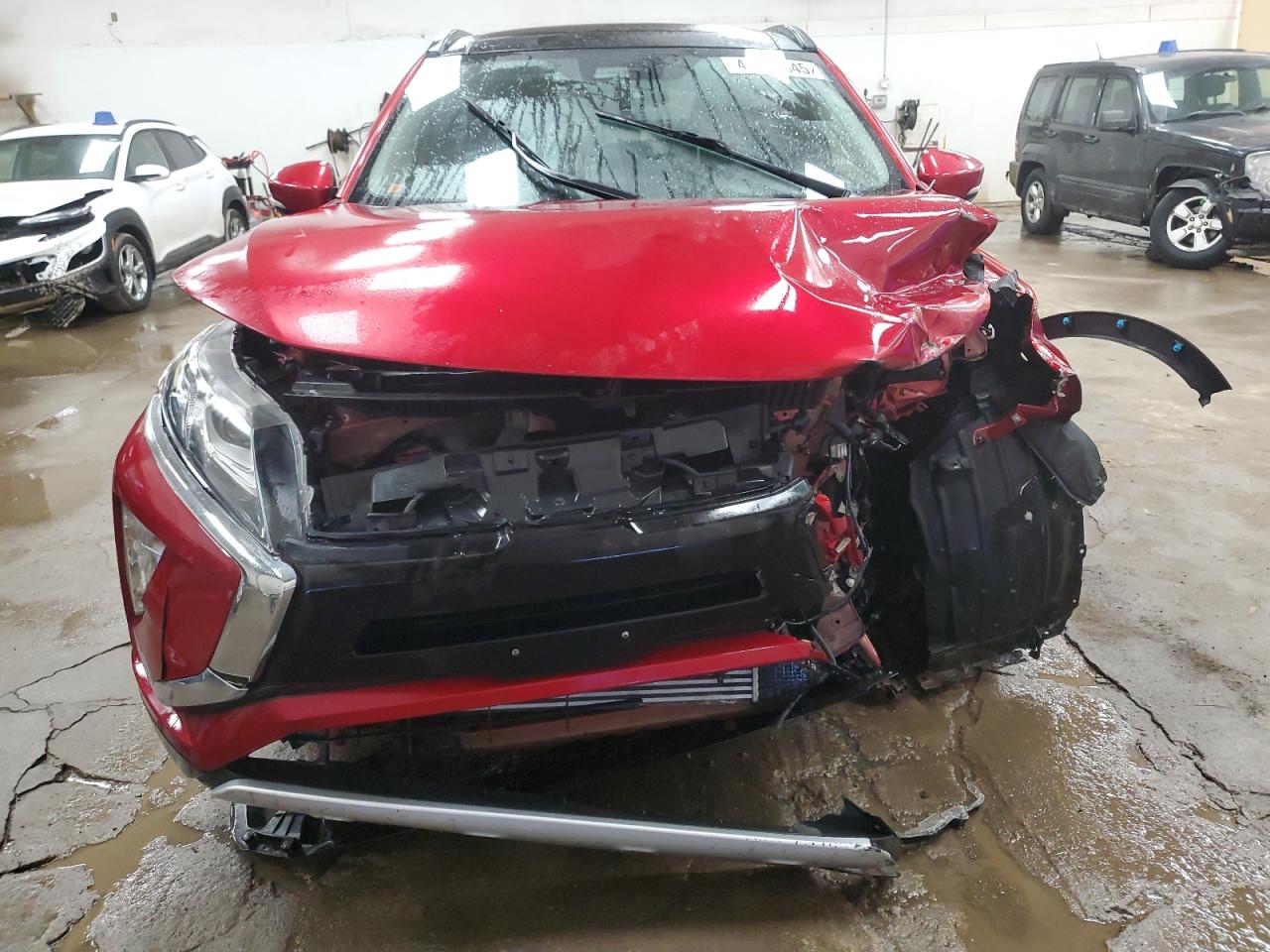 2019 Mitsubishi Eclipse VIN JA4AT5AA8KZ053179 Copart auction photo, front end / side damage thumbnail 5