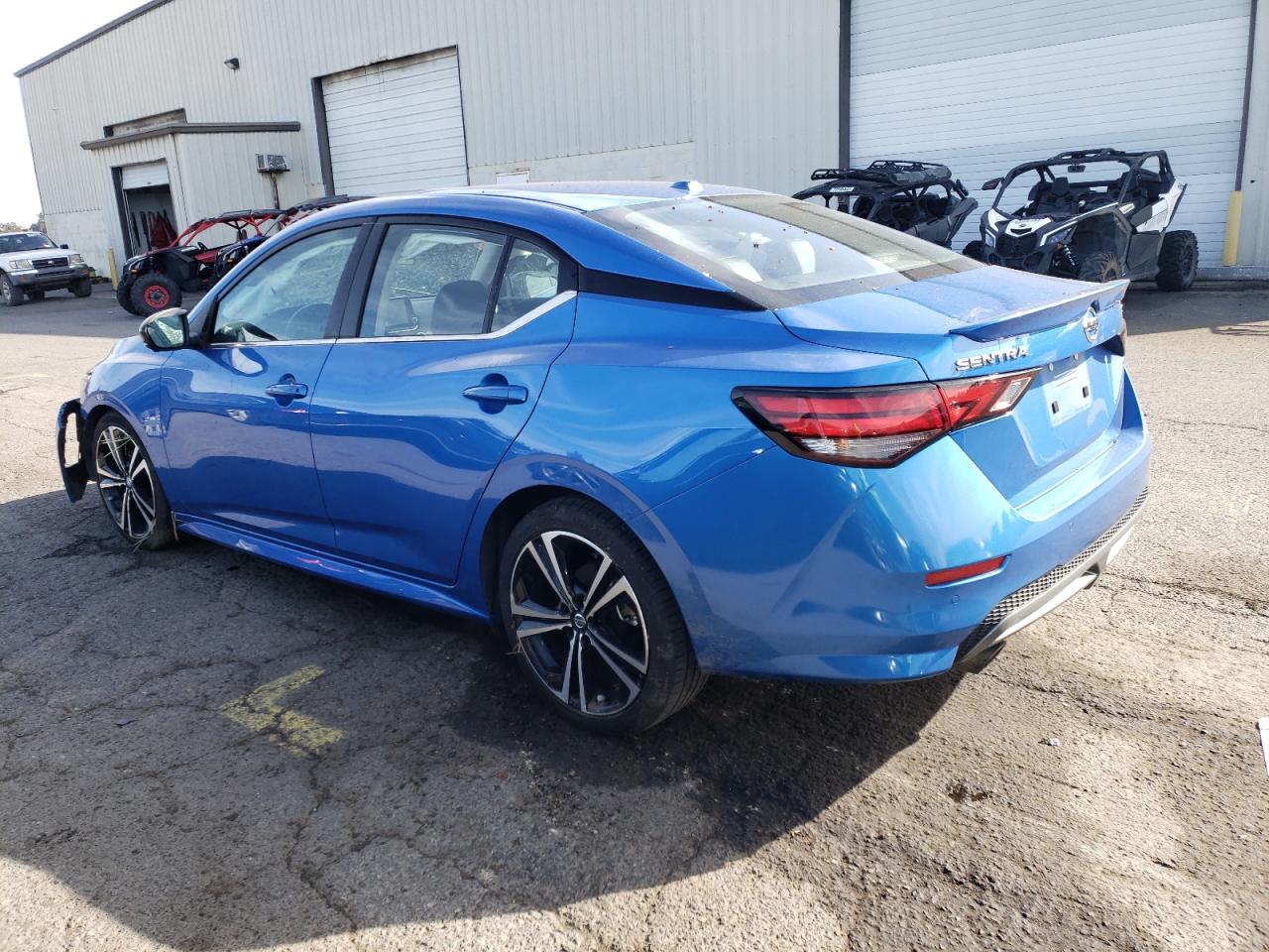 2022 Nissan Sentra VIN 3N1AB8DV2NY235986 Copart auction photo, front end damage thumbnail 2