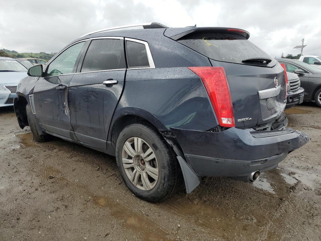2016 Cadillac SRX VIN 3GYFNEE3XGS516570 Copart auction photo, front end / side damage thumbnail 2