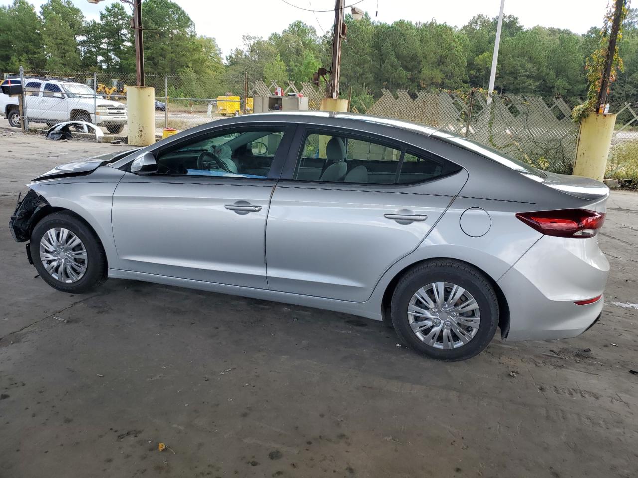2018 Hyundai Elantra VIN 5NPD74LF8JH235982 Copart auction photo, front end damage thumbnail 2