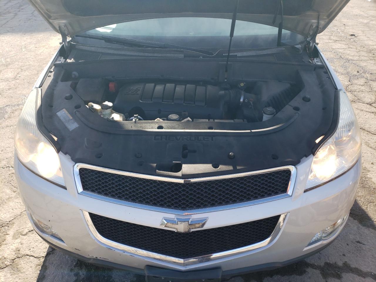 2012 Chevrolet Traverse VIN 1GNKRFED6CJ409669 Copart auction photo, rear end damage thumbnail 13