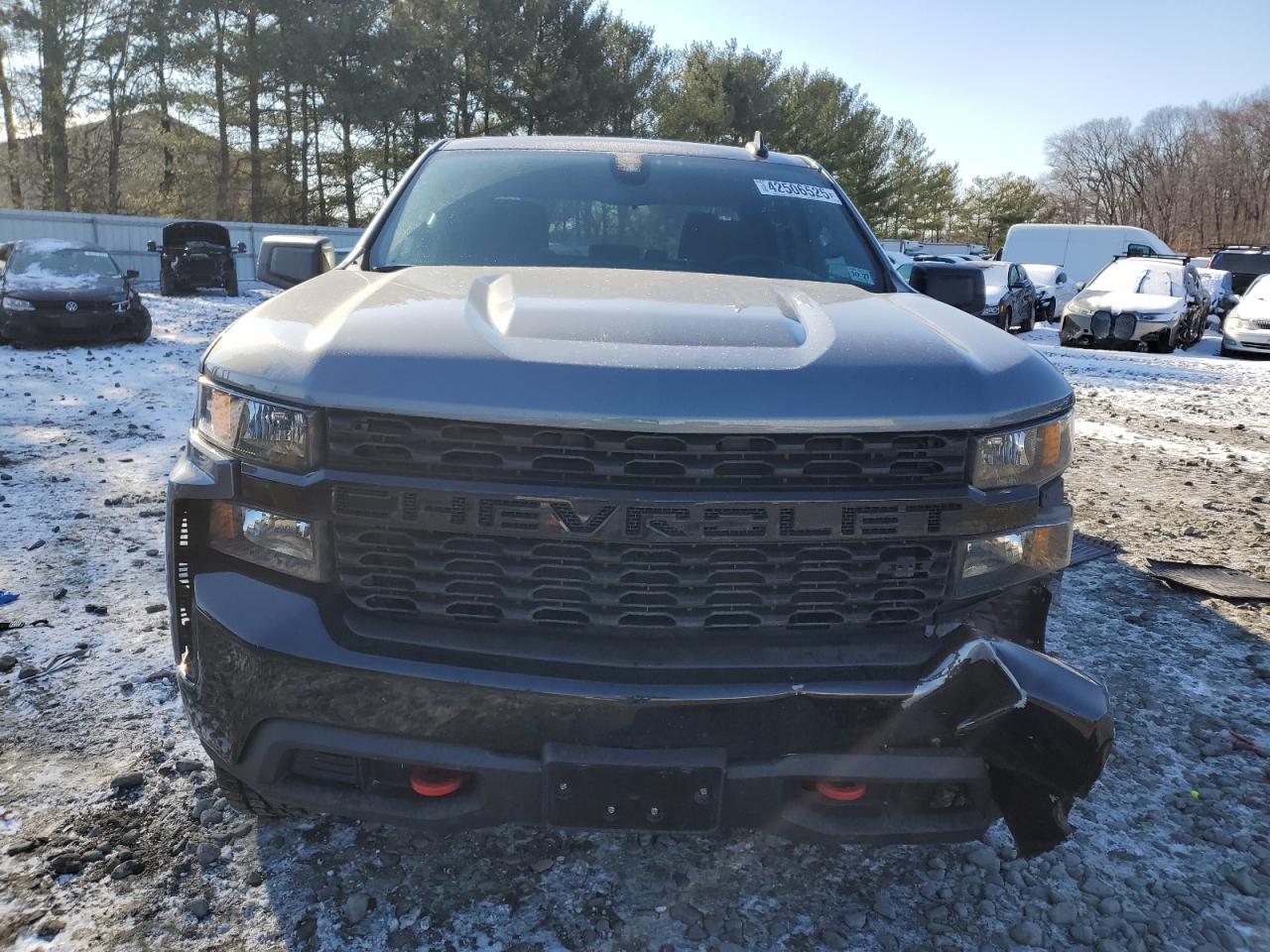 2022 Chevrolet Silverado VIN 3GCPYCEKXNG129630 Copart auction photo, all over damage thumbnail 5