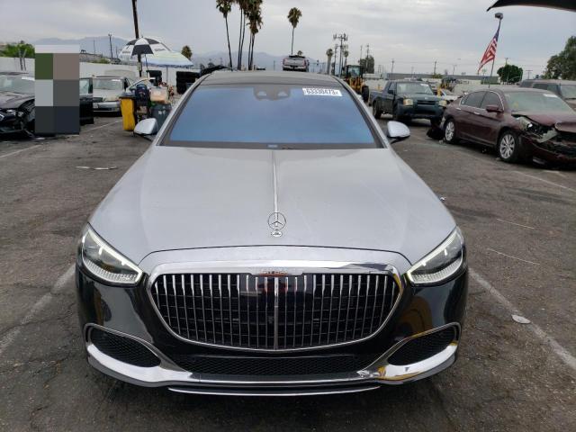 2021 Mercedes-Benz Maybach S-klasse VIN W1K6X7GBXMA037035 Copart auction photo, undercarriage damage thumbnail 5