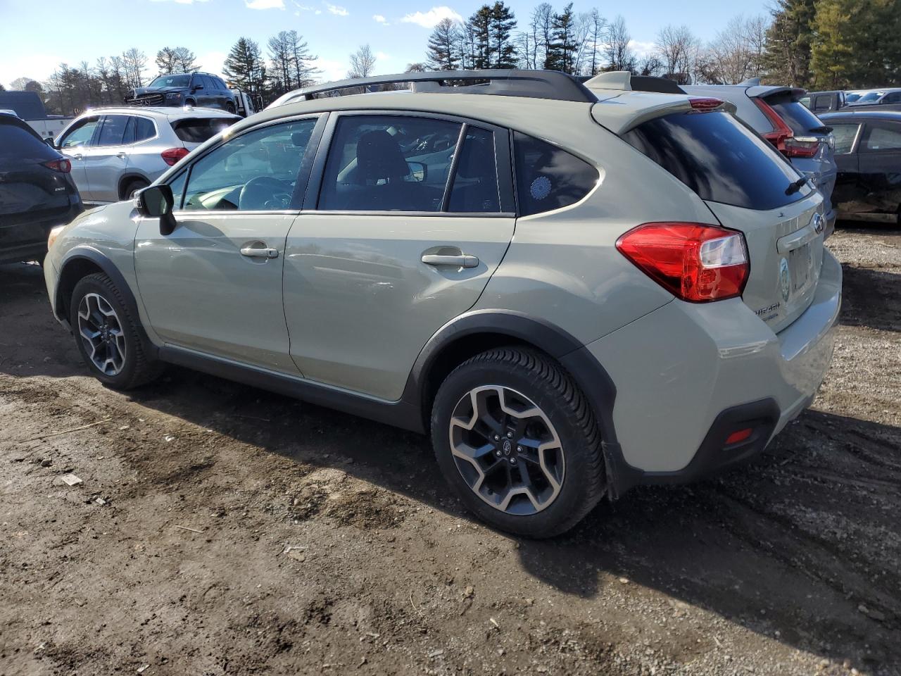 2017 Subaru XV VIN JF2GPALC3H8260395 Copart auction photo, side / front end damage thumbnail 2