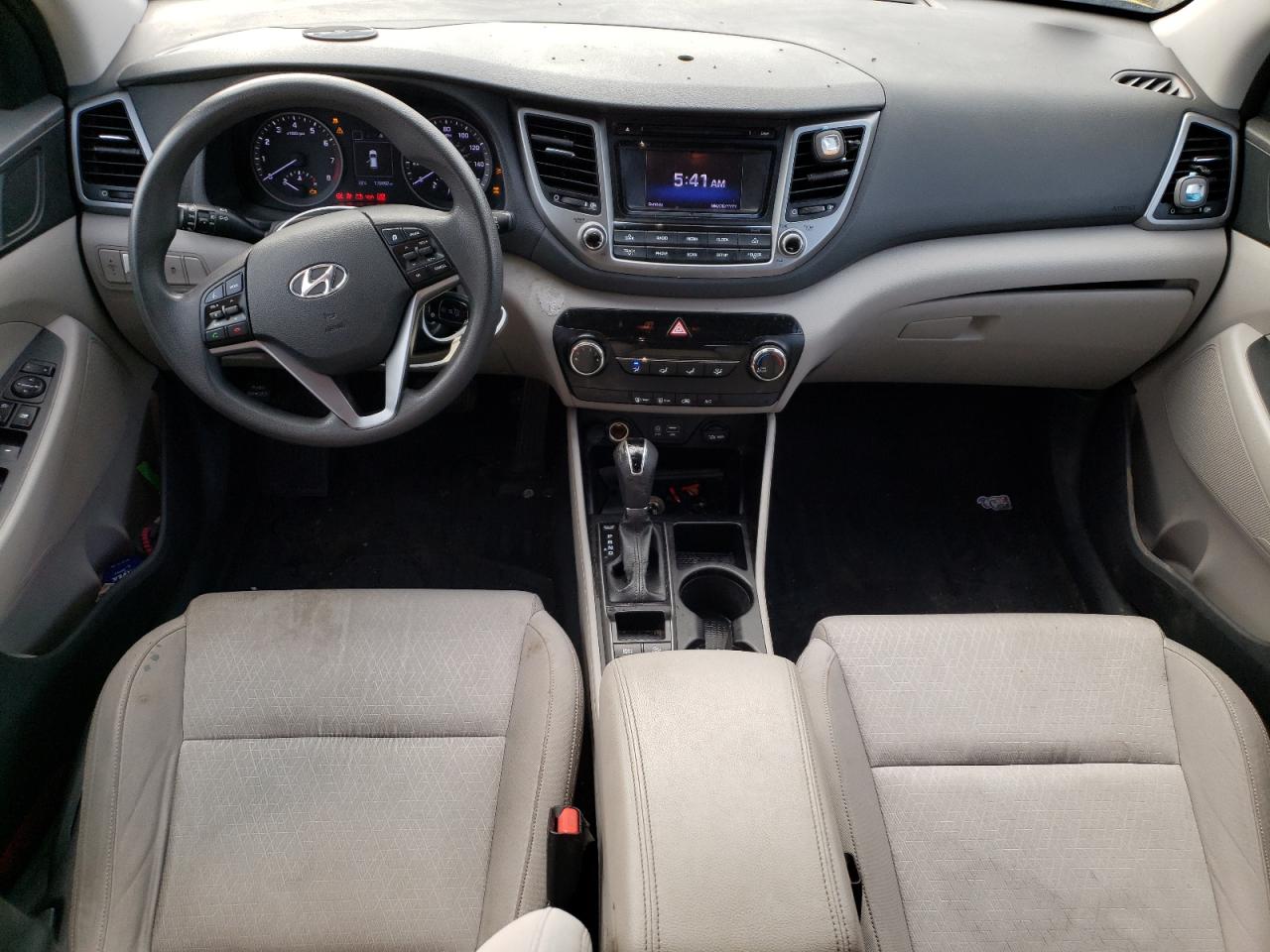 2016 Hyundai Tucson VIN KM8J3CA49GU035536 Copart auction photo, rear end / front end damage thumbnail 8