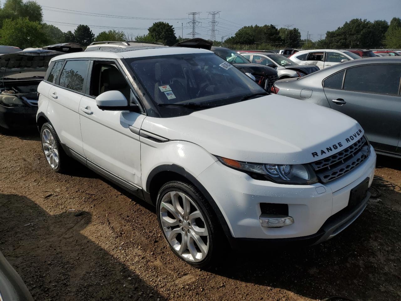 2014 Land Rover Range Rover VIN SALVR2BG8EH941439 Copart auction photo, side damage thumbnail 4
