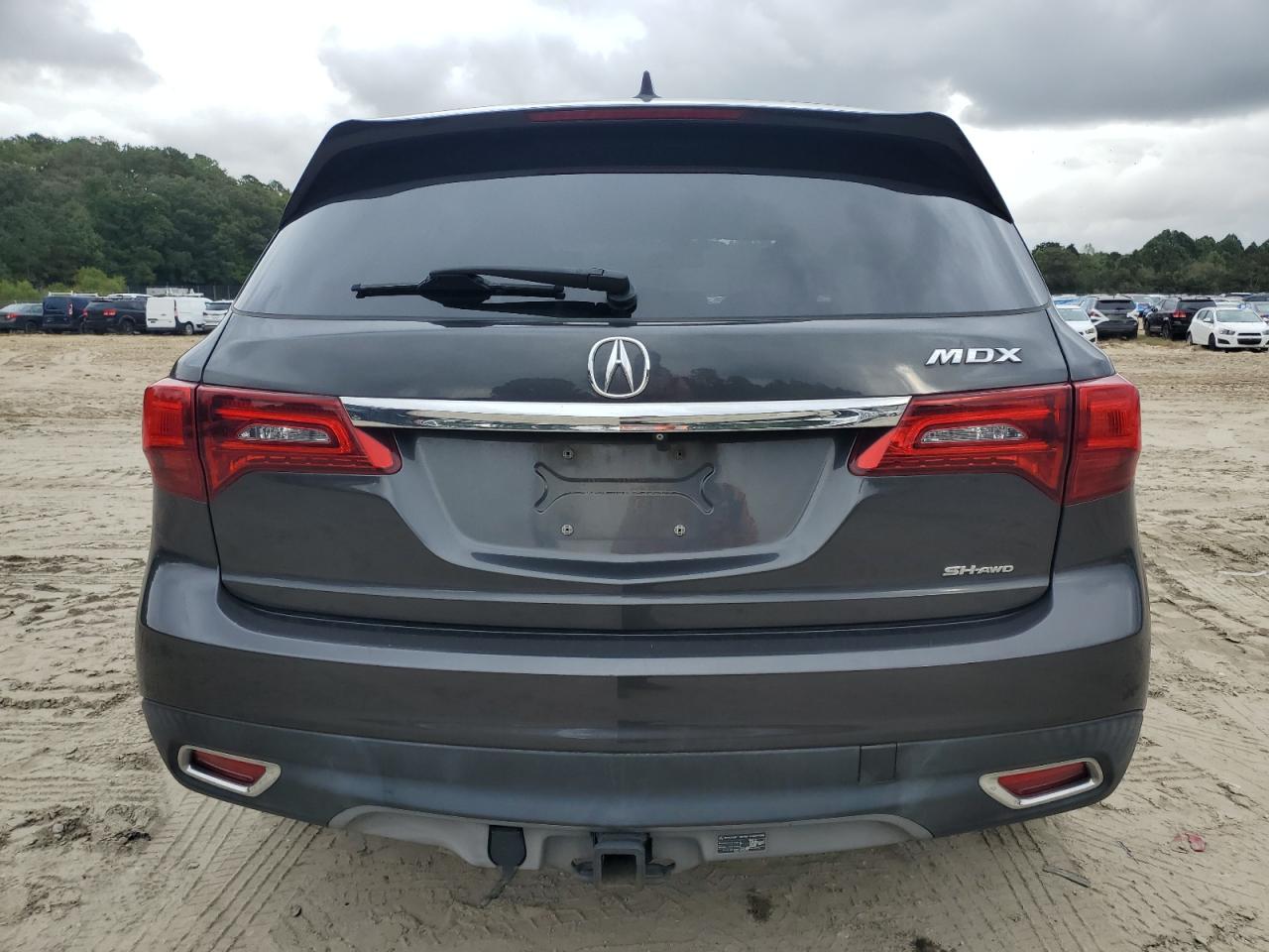 2014 Acura MDX VIN 5FRYD4H48EB026634 Copart auction photo, all over / minor dent/scratches damage thumbnail 6