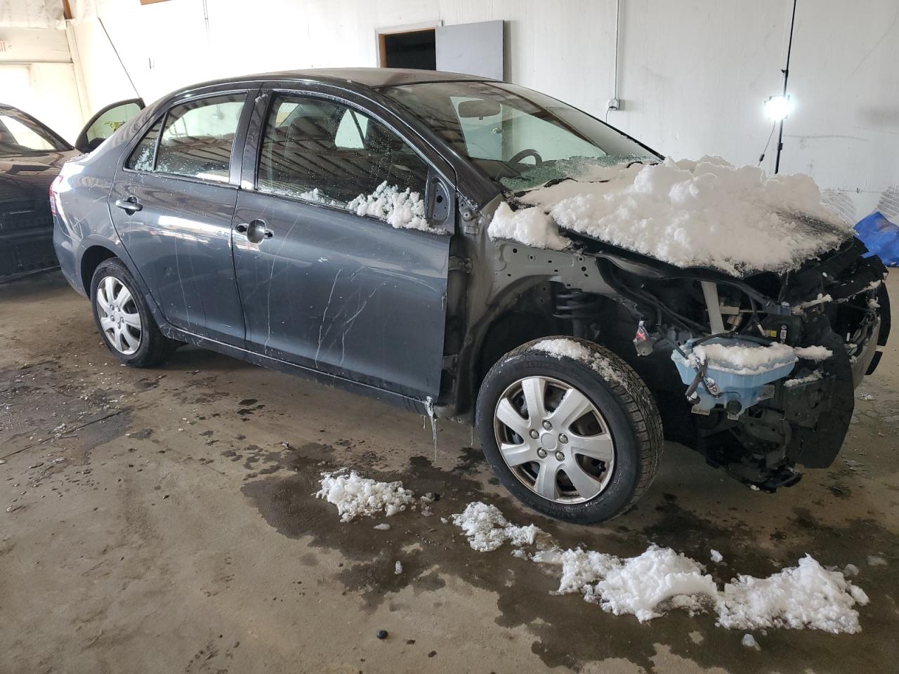 2007 Toyota Yaris VIN JTDBT923471062324 Copart auction photo, all over / front end damage thumbnail 4