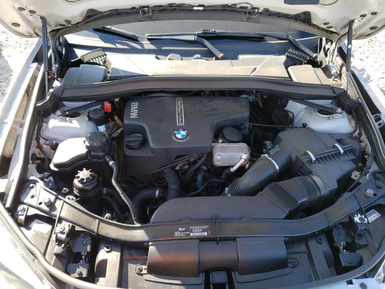 2013 BMW X1 VIN WBAVL1C55DVR86691 Copart auction photo, front end / minor dent/scratches damage thumbnail 11