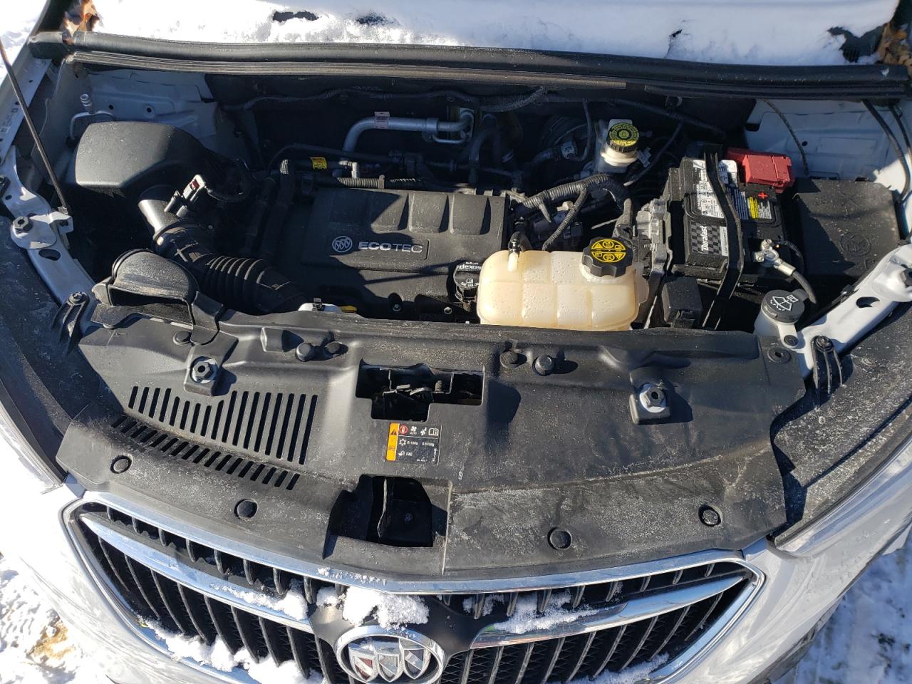 2019 Buick Encore VIN KL4CJASB8KB922290 Copart auction photo, front end / undercarriage damage thumbnail 13