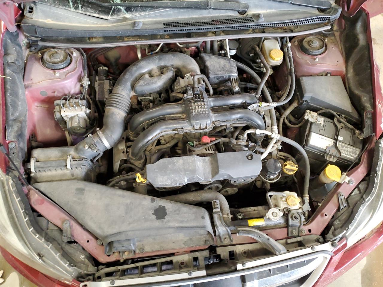 2012 Subaru Impreza VIN JF1GPAD68CG230207 Copart auction photo, all over damage thumbnail 12