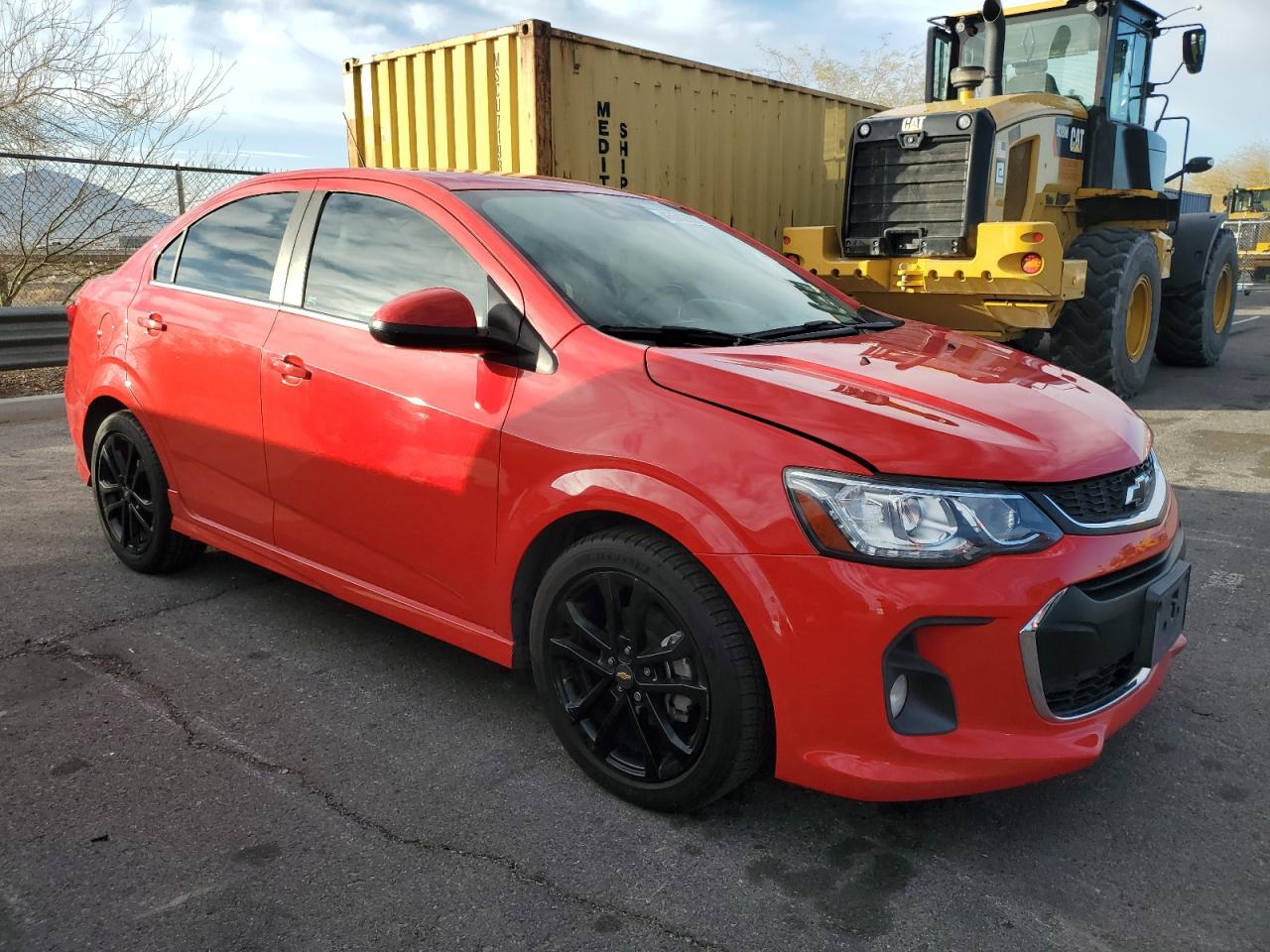 2017 Chevrolet Sonic VIN 1G1JE5SB7H4165851 Copart auction photo, mechanical damage thumbnail 4