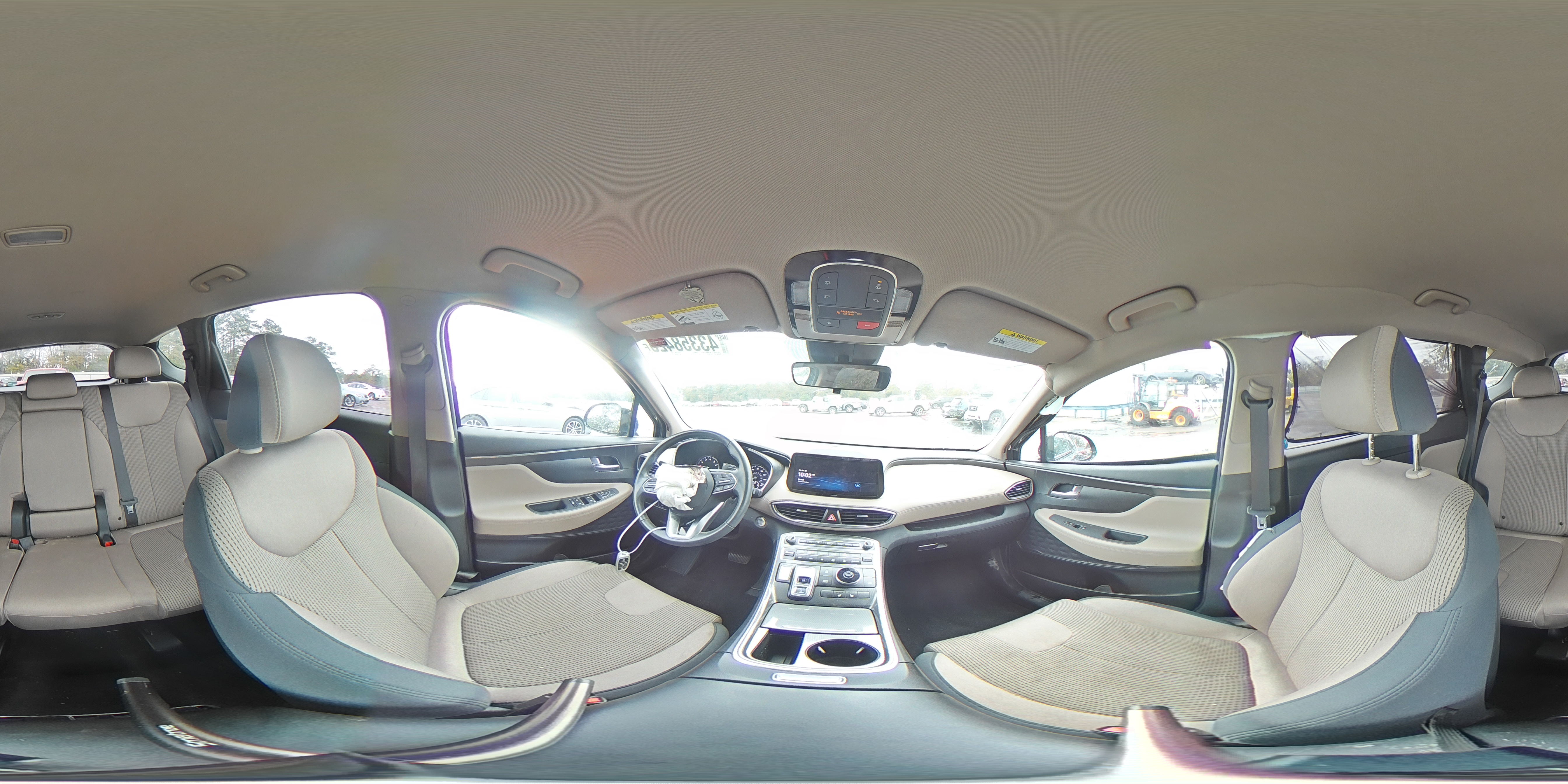 2023 Hyundai Santa Fe VIN 5NMS24AJ8PH562384 Copart auction photo, side / front end damage thumbnail 15