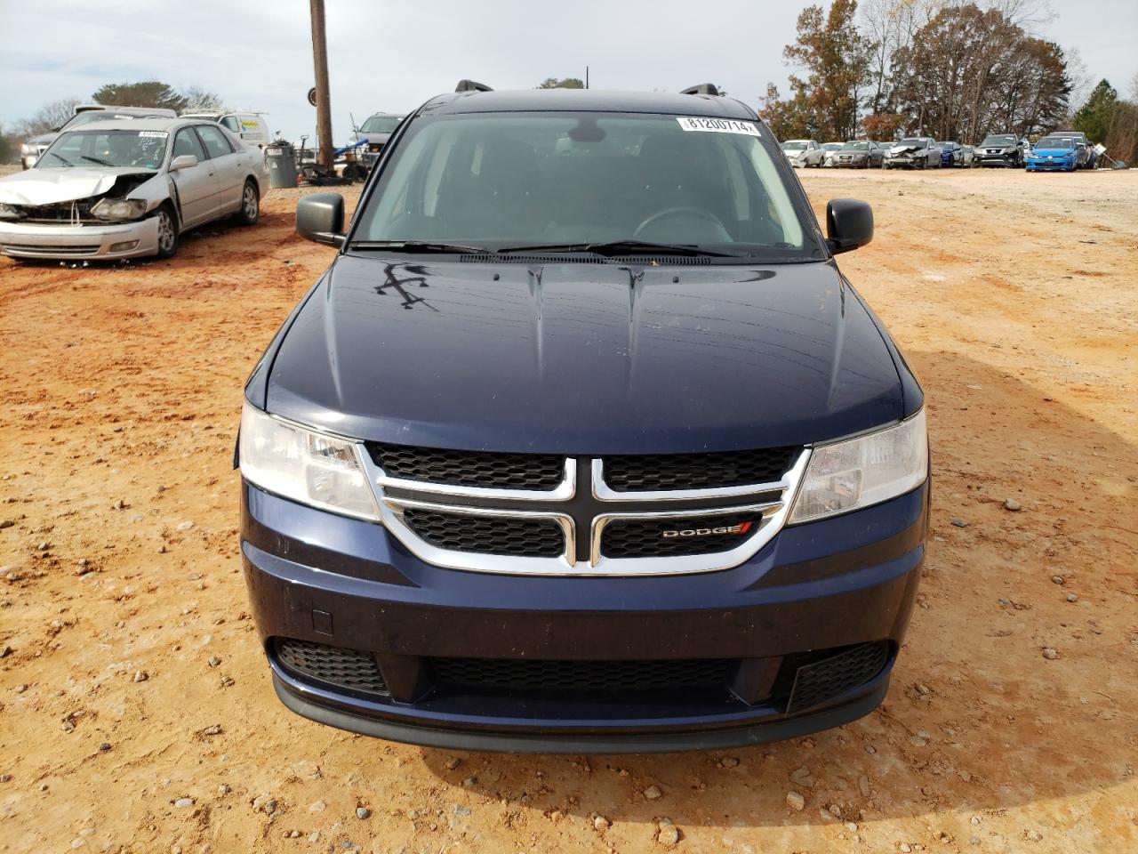 2019 Dodge Journey VIN 3C4PDCAB3KT866155 Copart auction photo, side / front end damage thumbnail 5