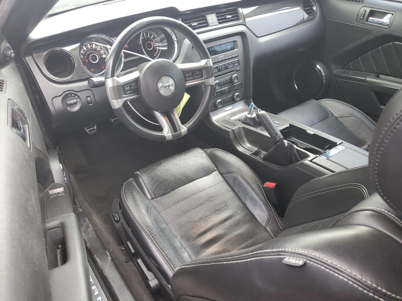 2013 Ford Mustang VIN 1ZVBP8CF4D5221433 Copart auction photo, side / front end damage thumbnail 8