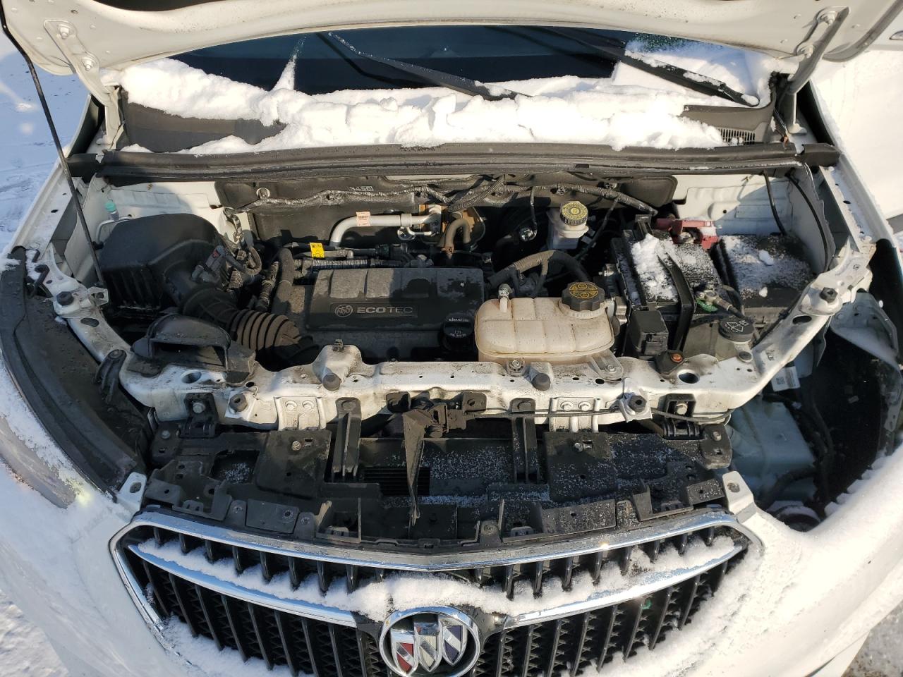 2018 Buick Encore VIN KL4CJASB6JB545344 Copart auction photo, rear end / front end damage thumbnail 14