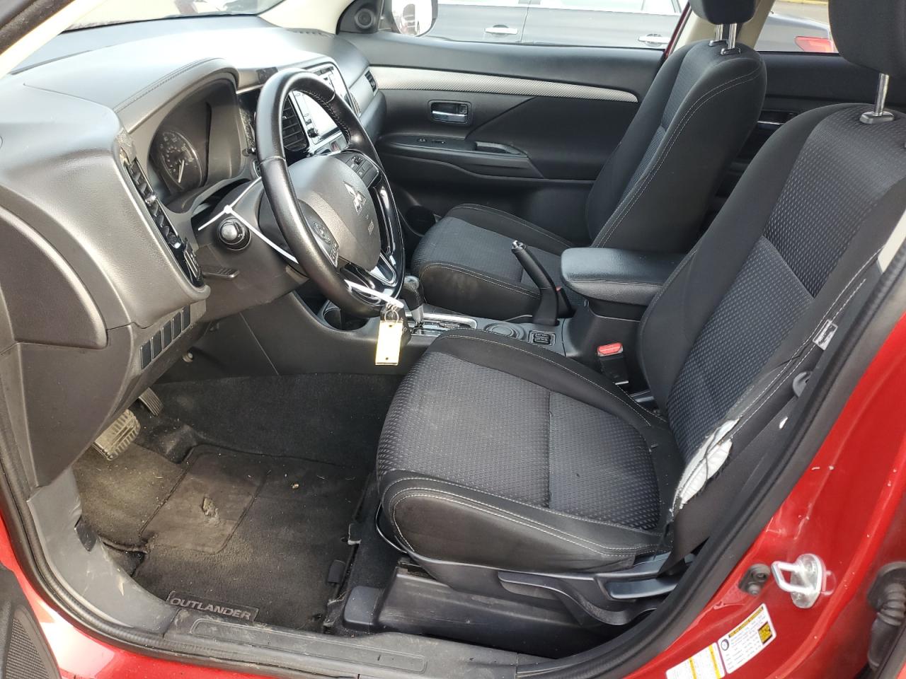 2016 Mitsubishi Outlander VIN JA4AD3A39GZ017284 Copart auction photo, side / mechanical damage thumbnail 7
