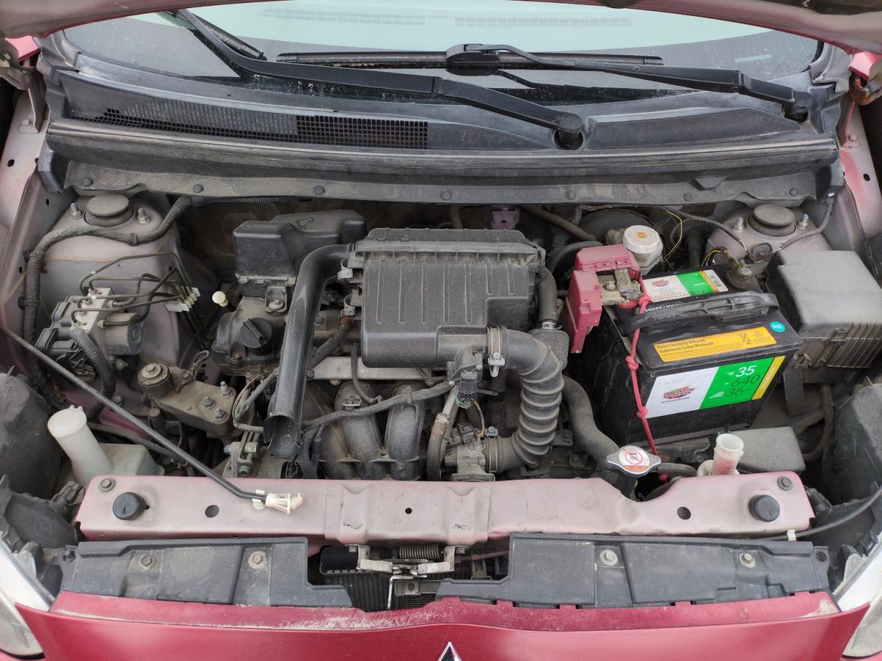 2014 Mitsubishi Mirage VIN ML32A4HJ7EH022261 Copart auction photo, side damage thumbnail 12