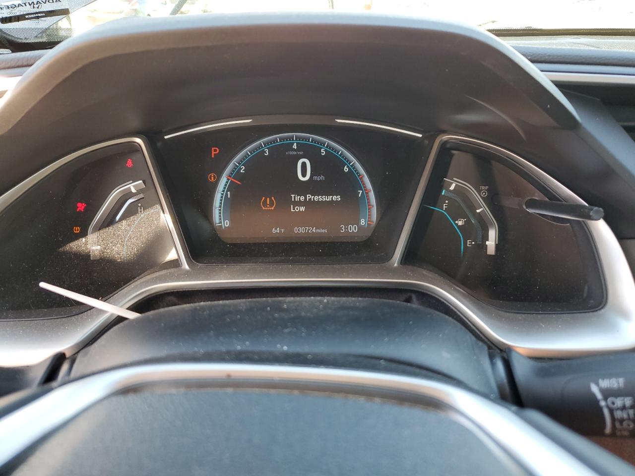 2021 Honda Civic VIN 19XFC1F37ME004410 Copart auction photo, front end damage thumbnail 9