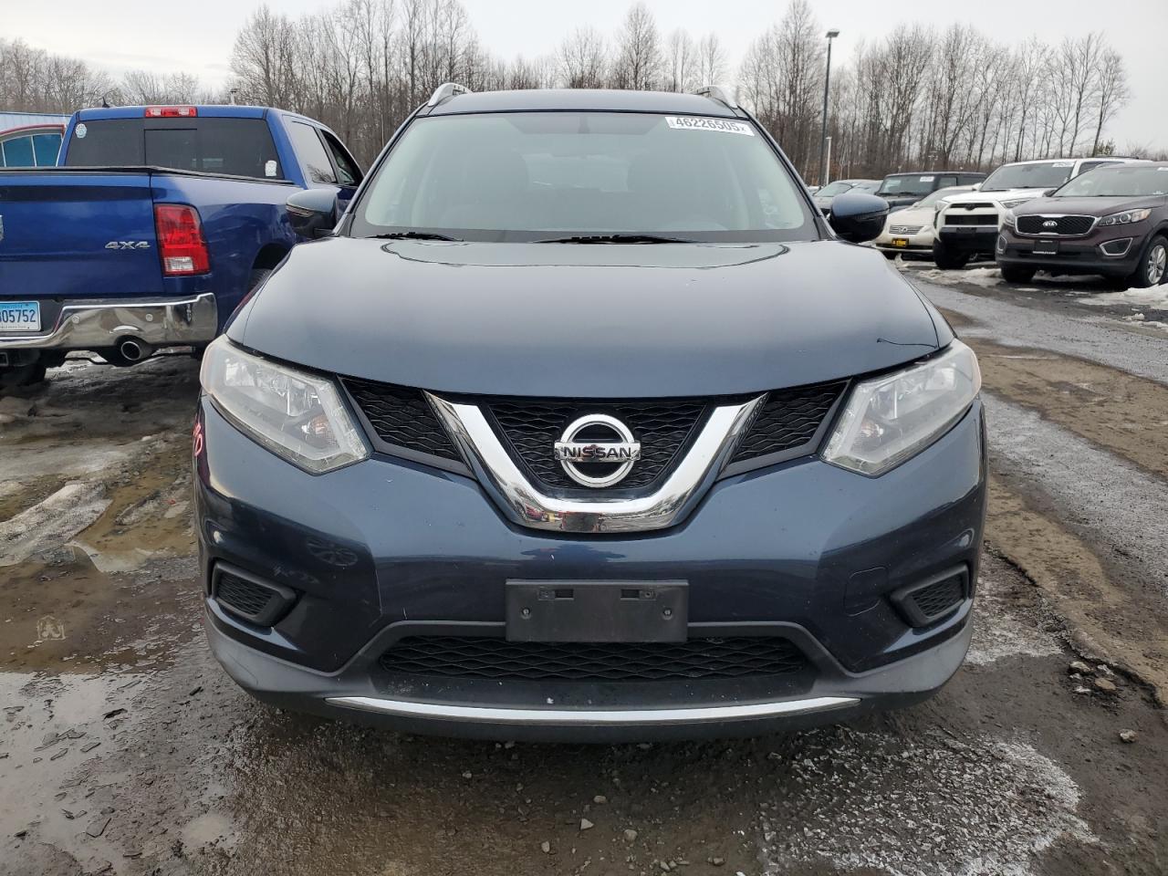 2016 Nissan Rogue VIN KNMAT2MV0GP658674 Copart auction photo, rear end / side damage thumbnail 5