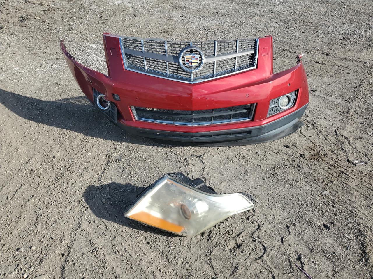2012 Cadillac SRX VIN 3GYFNBE34CS641010 Copart auction photo, front end damage thumbnail 13