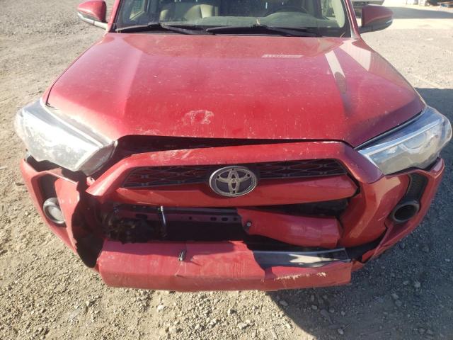 2018 Toyota 4Runner VIN JTEBU5JR5J5596259 Copart auction photo, front end damage thumbnail 12