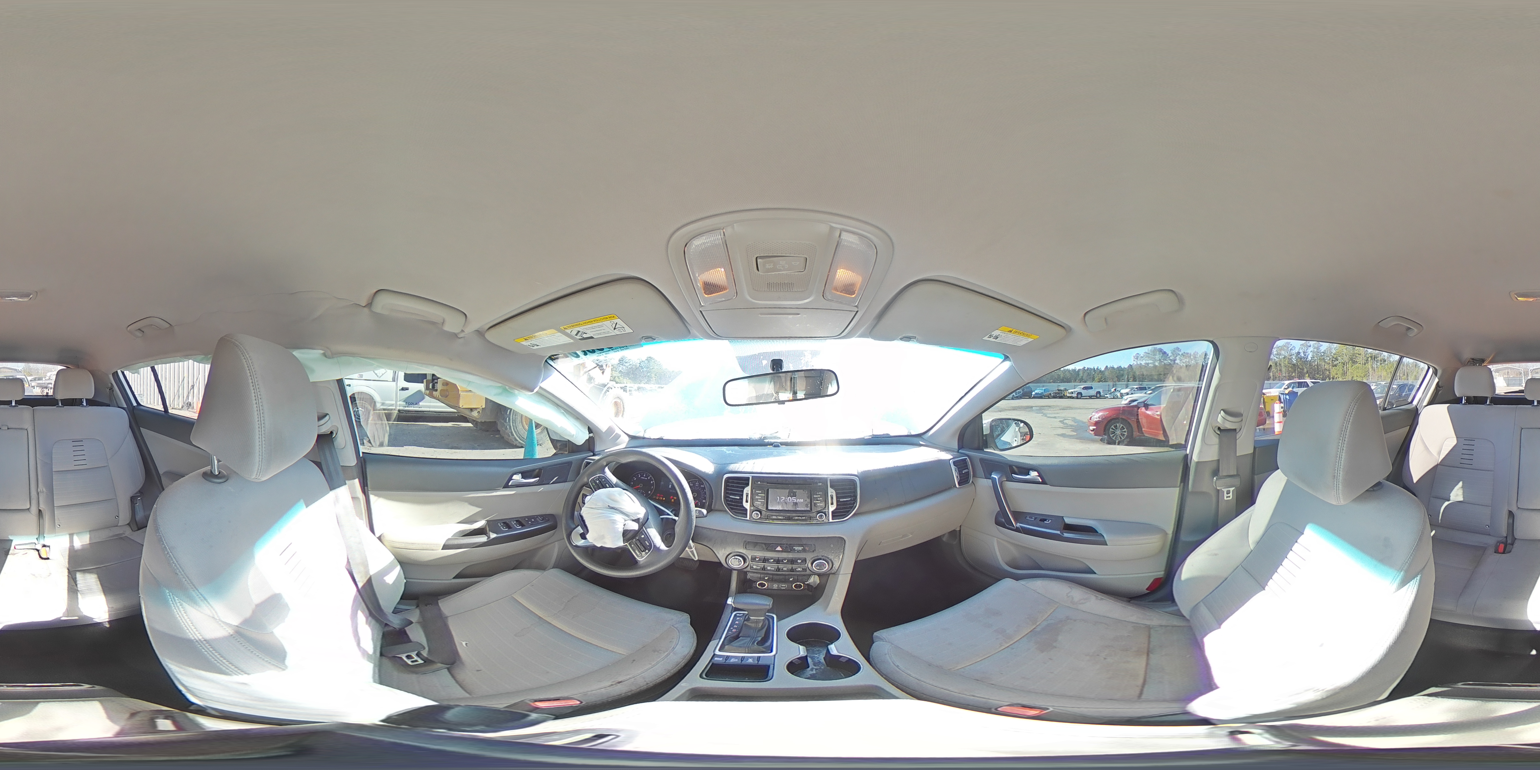 2017 KIA Sportage VIN KNDPMCAC6H7269863 Copart auction photo, front end damage thumbnail 15