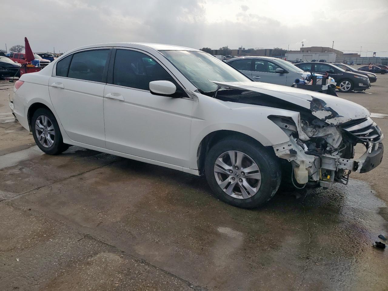 2012 Honda Accord VIN 1HGCP2F61CA131650 Copart auction photo, front end damage thumbnail 4