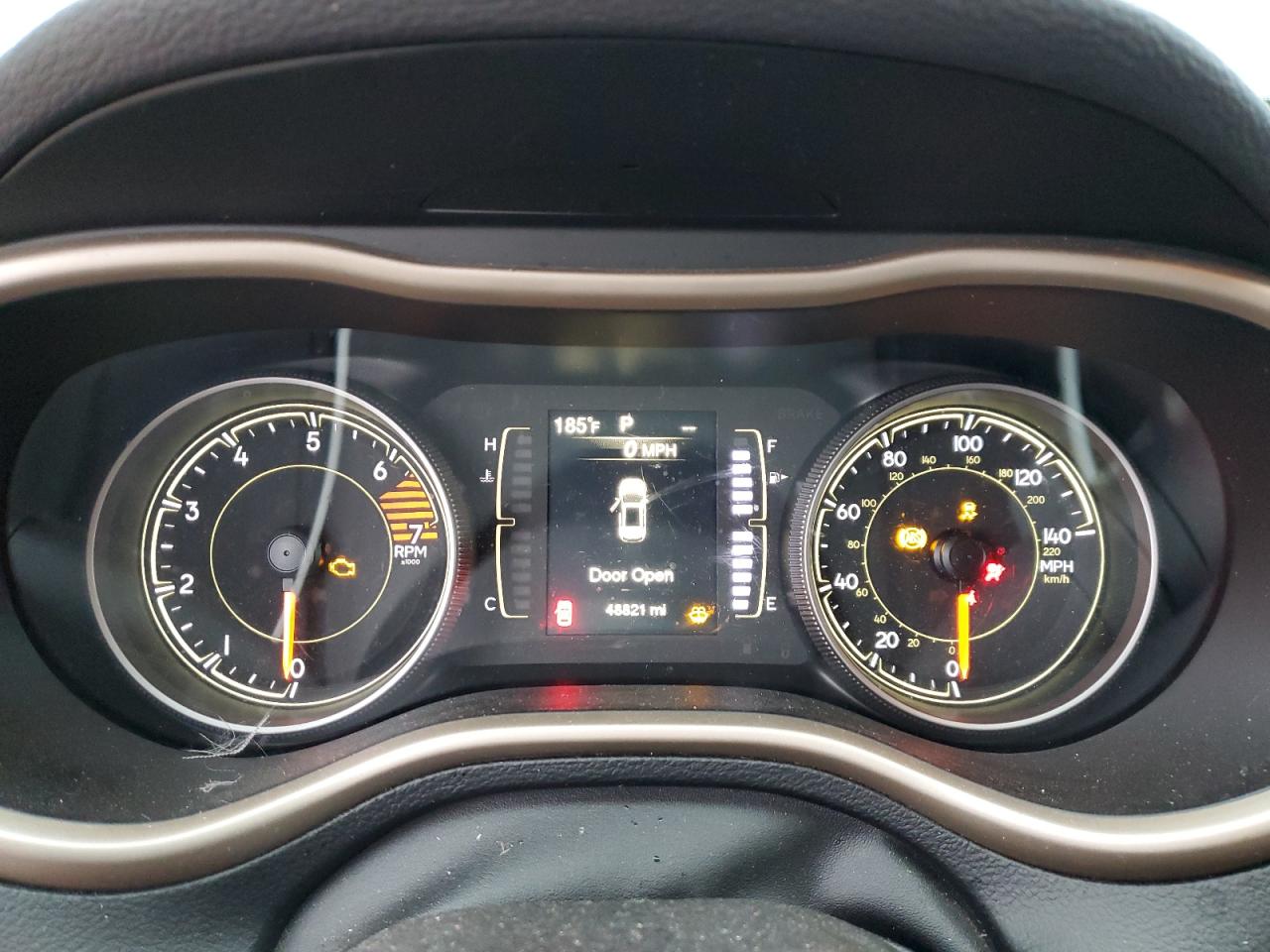 2017 Jeep Grand Cherokee VIN 1C4PJMCB9HW580406 Copart auction photo, front end / side damage thumbnail 9