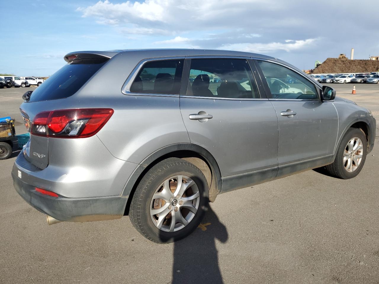 2015 Mazda CX-9 VIN JM3TB2BA1F0454394 Copart auction photo, rear end damage thumbnail 3