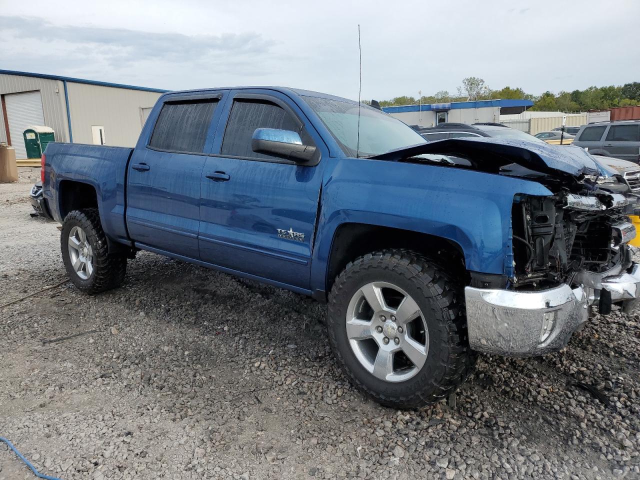 2018 Chevrolet Silverado VIN 3GCPCREC8JG364659 Copart auction photo, front end damage thumbnail 4