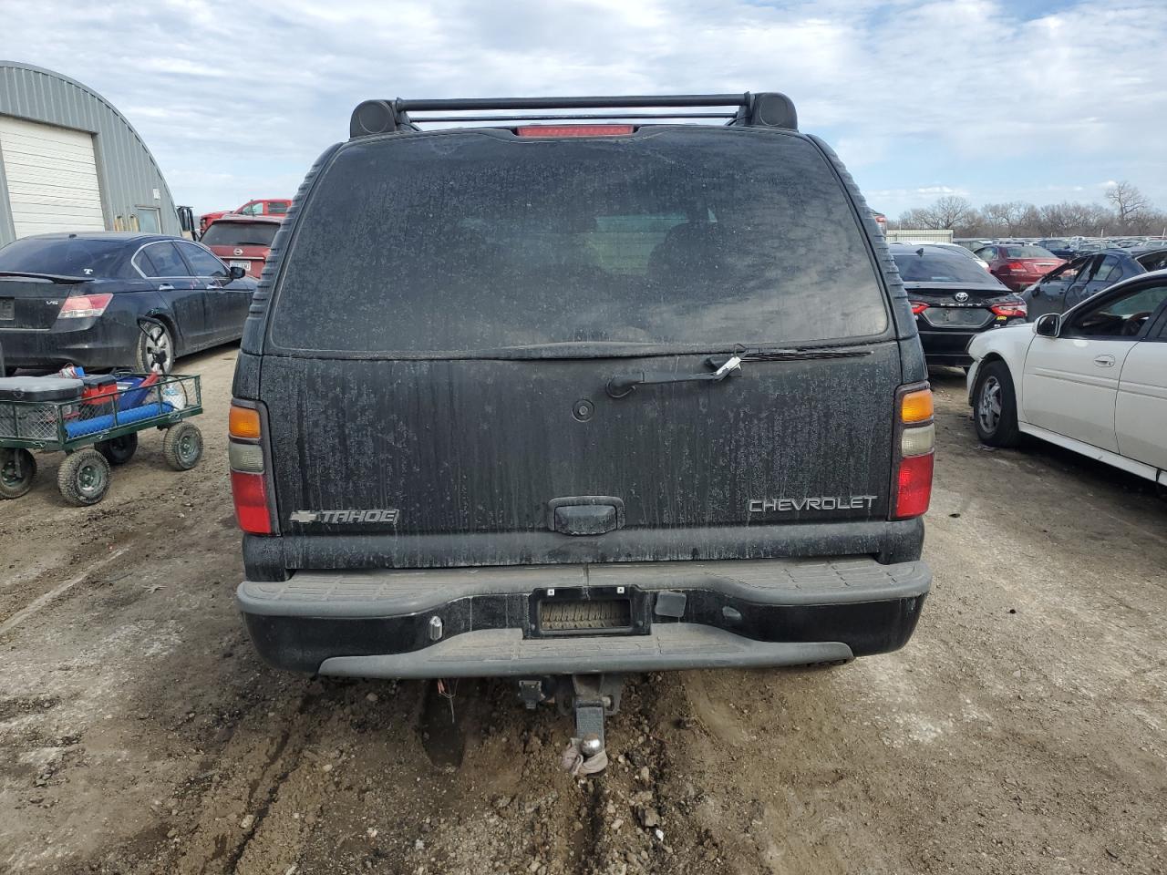 2005 Chevrolet Tahoe VIN 1GNEC13T35R224253 Copart auction photo, front end / side damage thumbnail 6