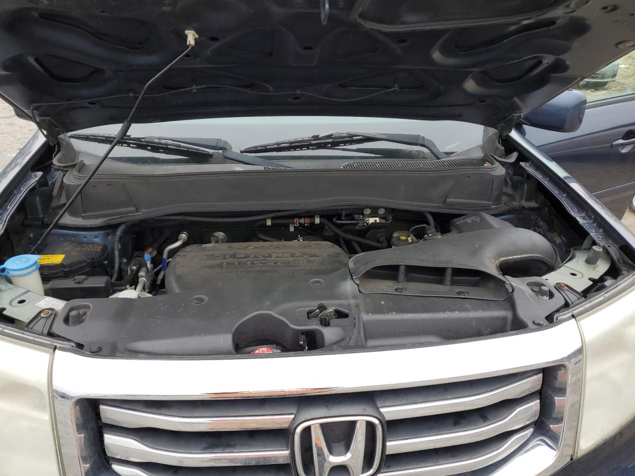 2012 Honda Pilot VIN 5FNYF4H45CB021402 Copart auction photo, rear end / all over damage thumbnail 12