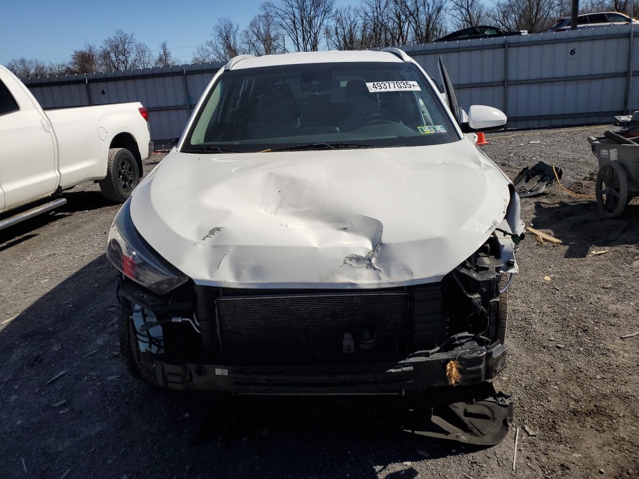 2019 Hyundai Tucson VIN KM8J3CA49KU876491 Copart auction photo, front end / side damage thumbnail 5