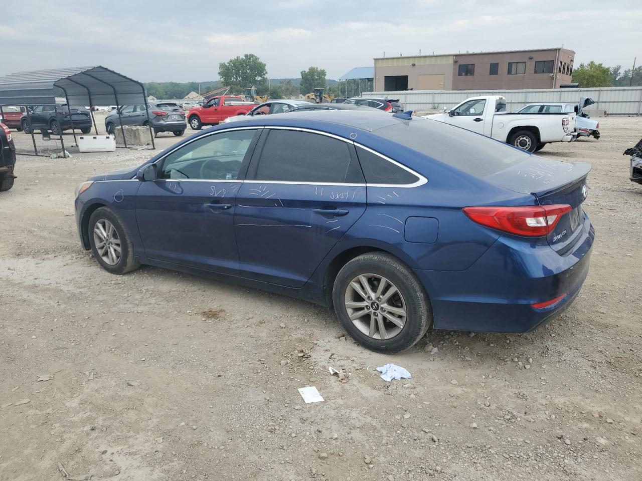 2017 Hyundai Sonata VIN 5NPE24AF5HH533258 Copart auction photo, all over / front end damage thumbnail 2