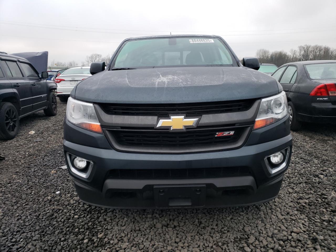 2019 Chevrolet Colorado VIN 1GCPTDE12K1134732 Copart auction photo, mechanical / front end damage thumbnail 5