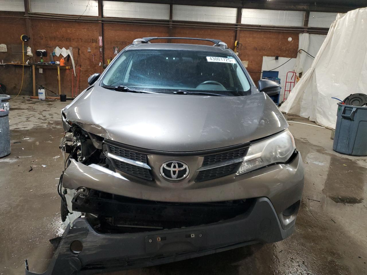 2015 Toyota RAV 4 VIN 2T3ZFREV3FW134049 Copart auction photo, front end / side damage thumbnail 5