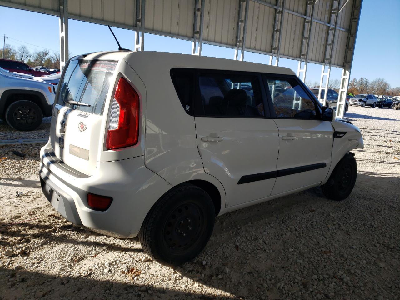2012 KIA Soul VIN KNDJT2A56C7467503 Copart auction photo, front end / minor dent/scratches damage thumbnail 3