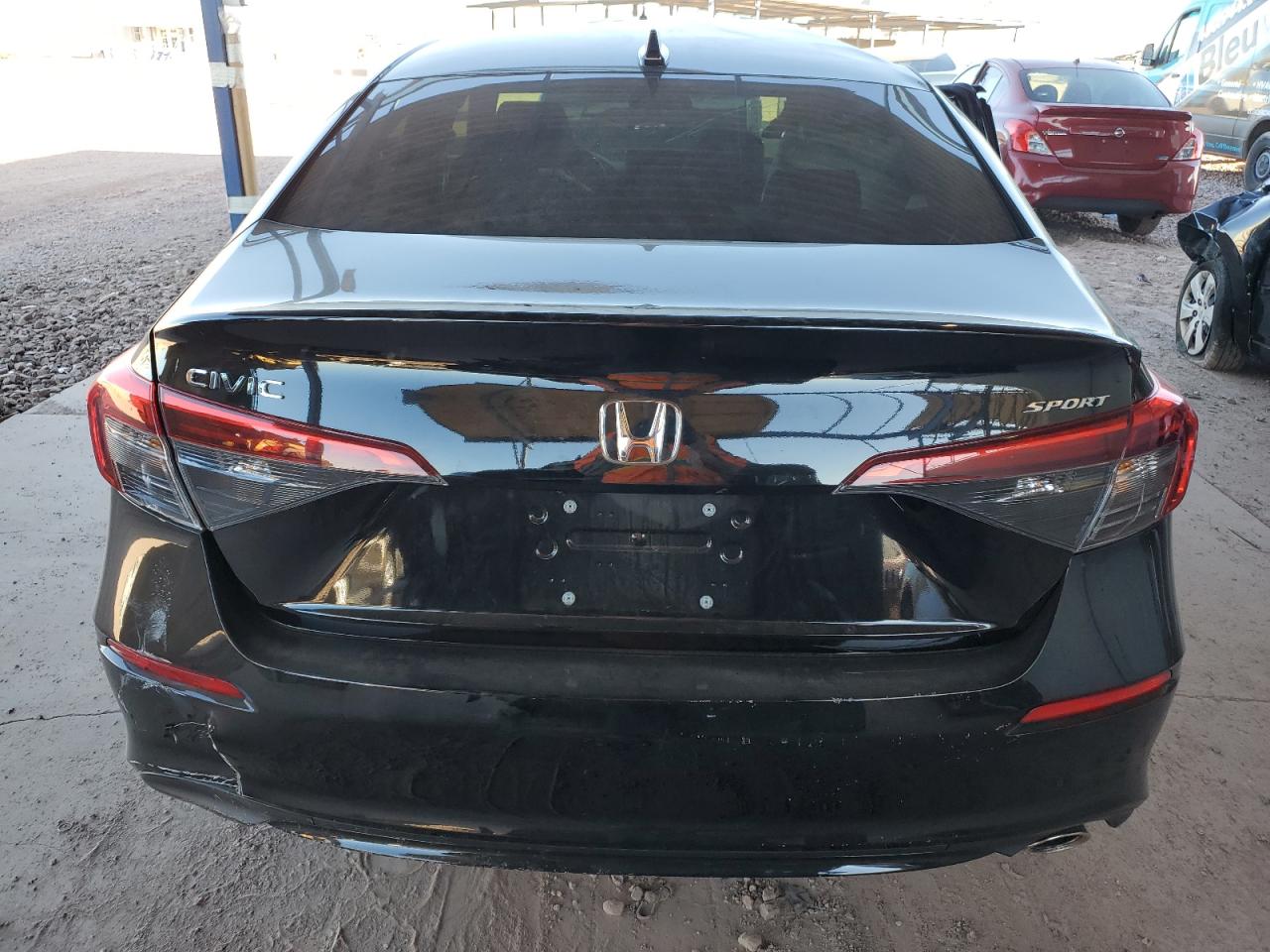 2024 Honda Civic VIN 2HGFE2F56RH542482 Copart auction photo, all over damage thumbnail 6