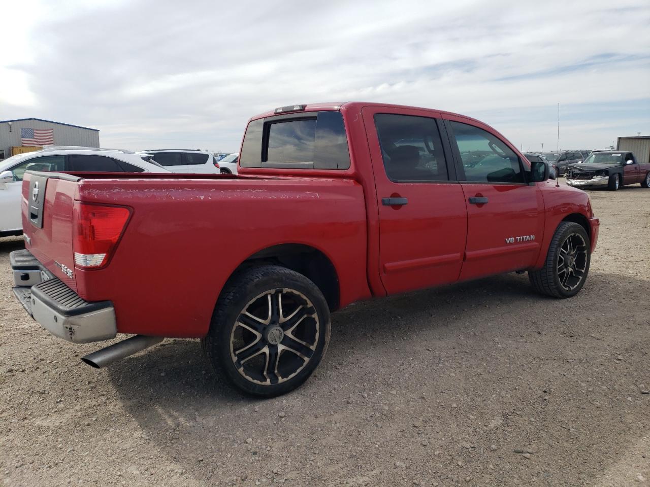 2009 Nissan Titan VIN 1N6BA07D49N311037 Copart auction photo, rear end damage thumbnail 3