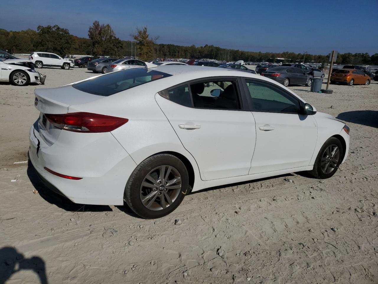 2017 Hyundai Elantra VIN 5NPD84LF7HH153720 Copart auction photo, minor dent/scratches damage thumbnail 3