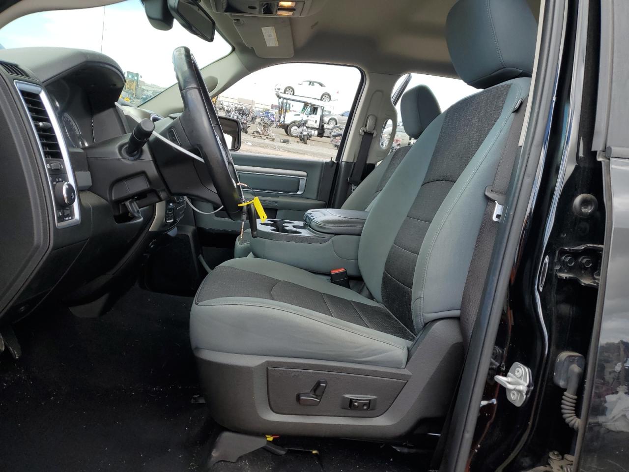 2019 RAM 1500 VIN 1C6RR7LT7KS637008 Copart auction photo, rear end / front end damage thumbnail 7